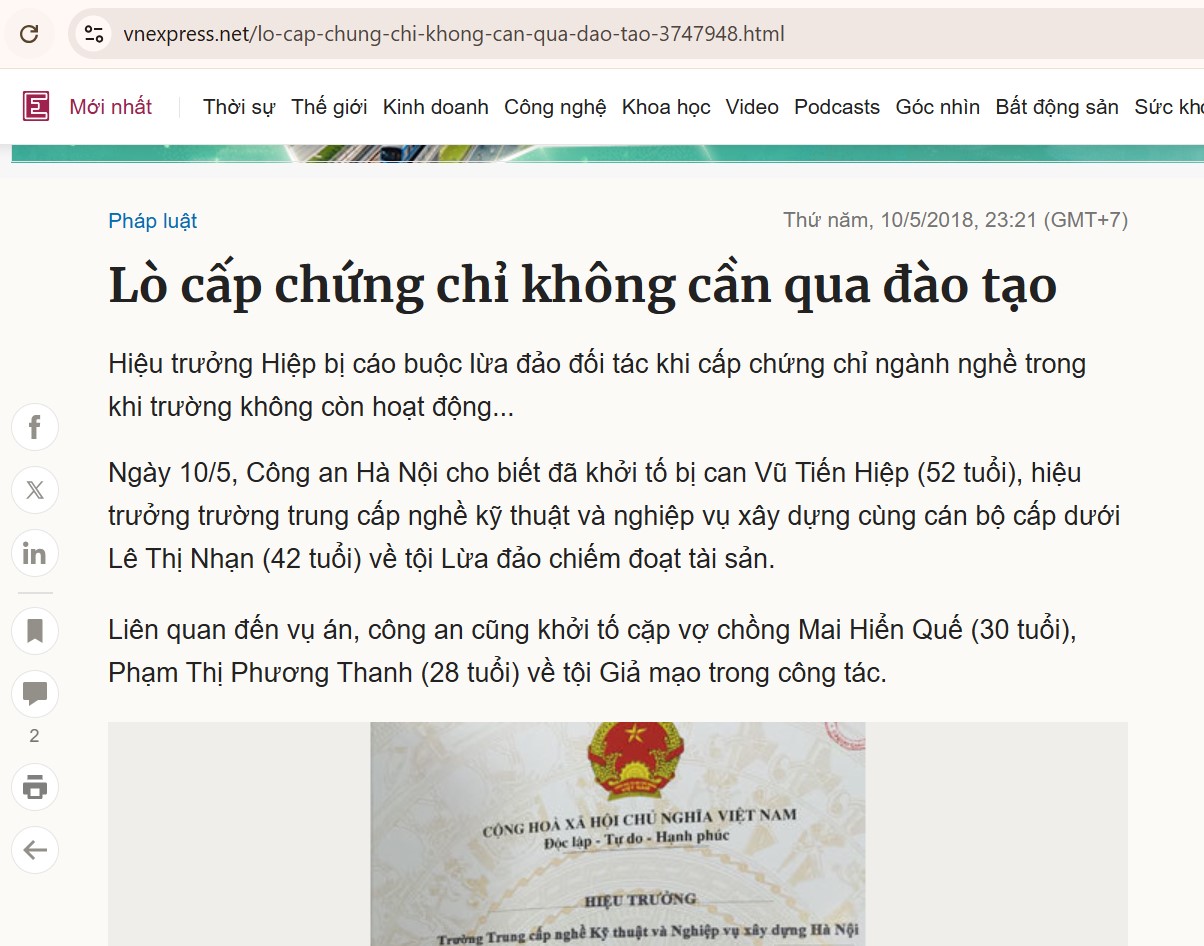 Học Lái Xe Nâng – Cấp Chứng Chỉ Xe Nâng - Thi Sớm 5 Ngày Có Chứng Chỉ 3 cap-chung-chi-khong-qua-dao-tao-bi-bat