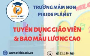 Tuyển bảo mẫu mầm non