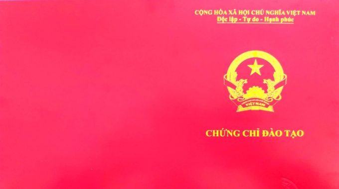 Mẫu chứng chỉ xe nâng